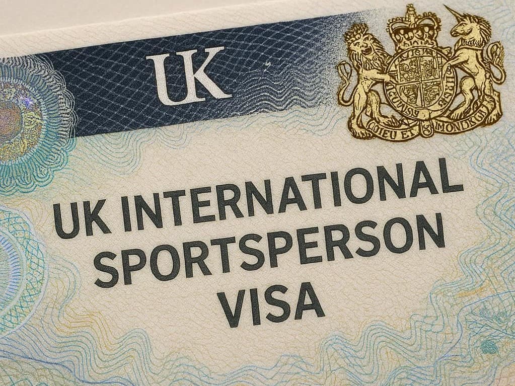 İngiltere Uluslararası Sporcu Vizesi (International Sportsperson Visa)